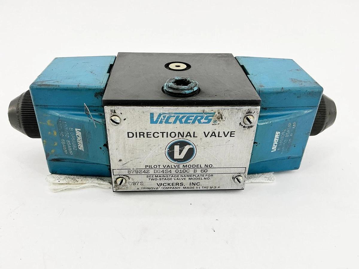 Used Vickers DG4S4-010C-B-60 Direct Control Valve 3000PSI 115V 879242
