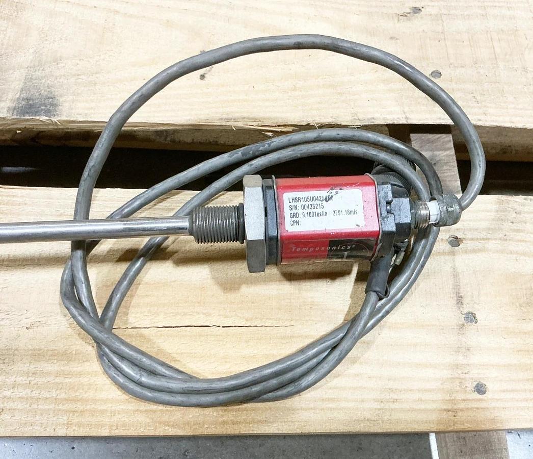 Used Temposonics Lasers LHSR105U04254N0 Probe Sensor GRD 9.1001" 2791.18M/S