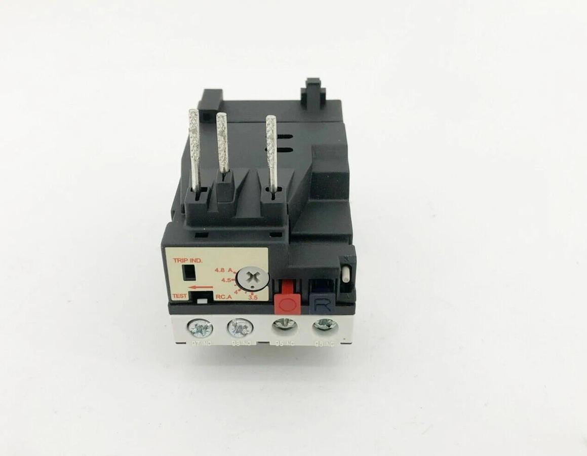 New Advance Controls RHU-10/1 Thermal Overload Relay 3.5-4.8 A 3 Pole 135864