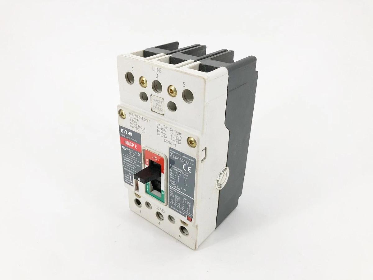 New Cutler Hammer HMCPE015E0CIT Motor Circuit Breaker 480V 15A - No Box