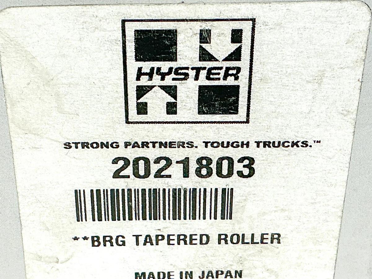 New Hyster 2021803 BRG Tapered Roller Bearing