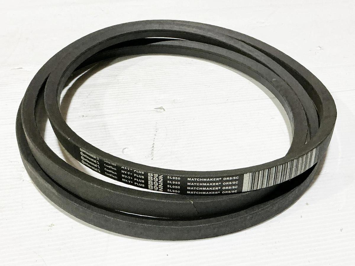 New Lot of 2 Continental B92 HY-T V-Belt 95" Length 0.66" Width - No Box