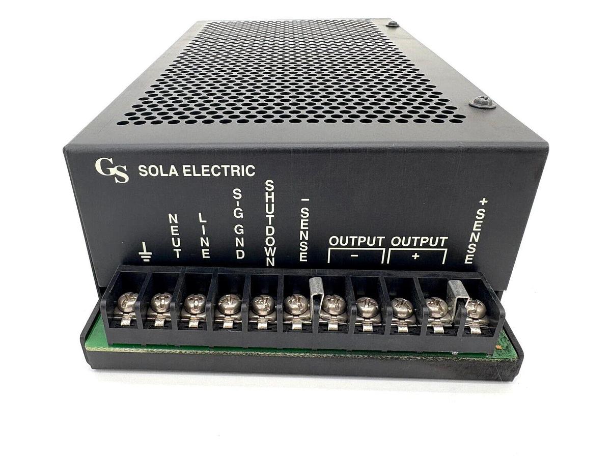 New Sola 86-24-262 Power Supply 115/230VAC Input 24VDC Output - No Box