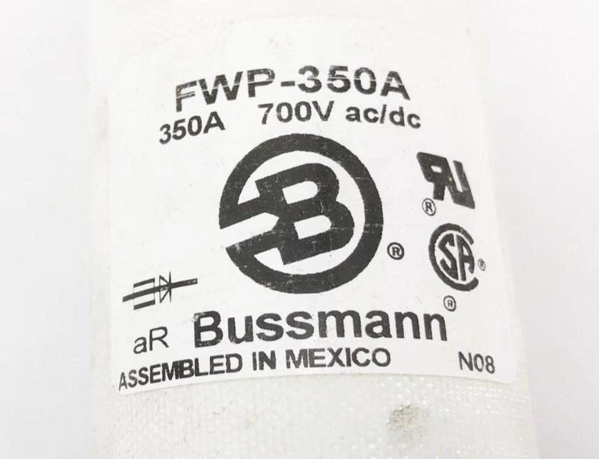 New Bussmann FWP-350A Semiconductor Fuse 350A 700VAC/DC