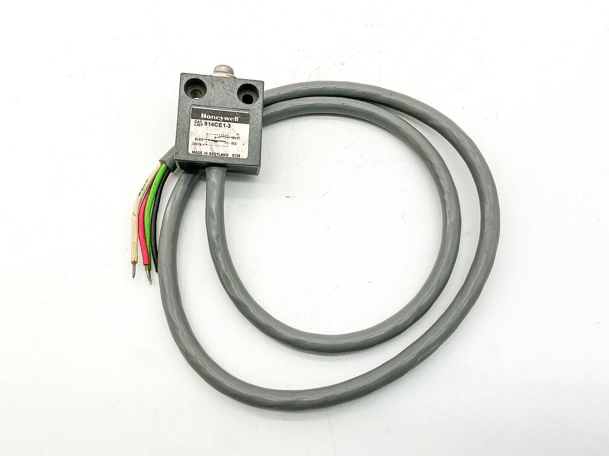 New Honeywell 914CE1-3 Micro Limit Switch 4 Wire 250VAC - No Box