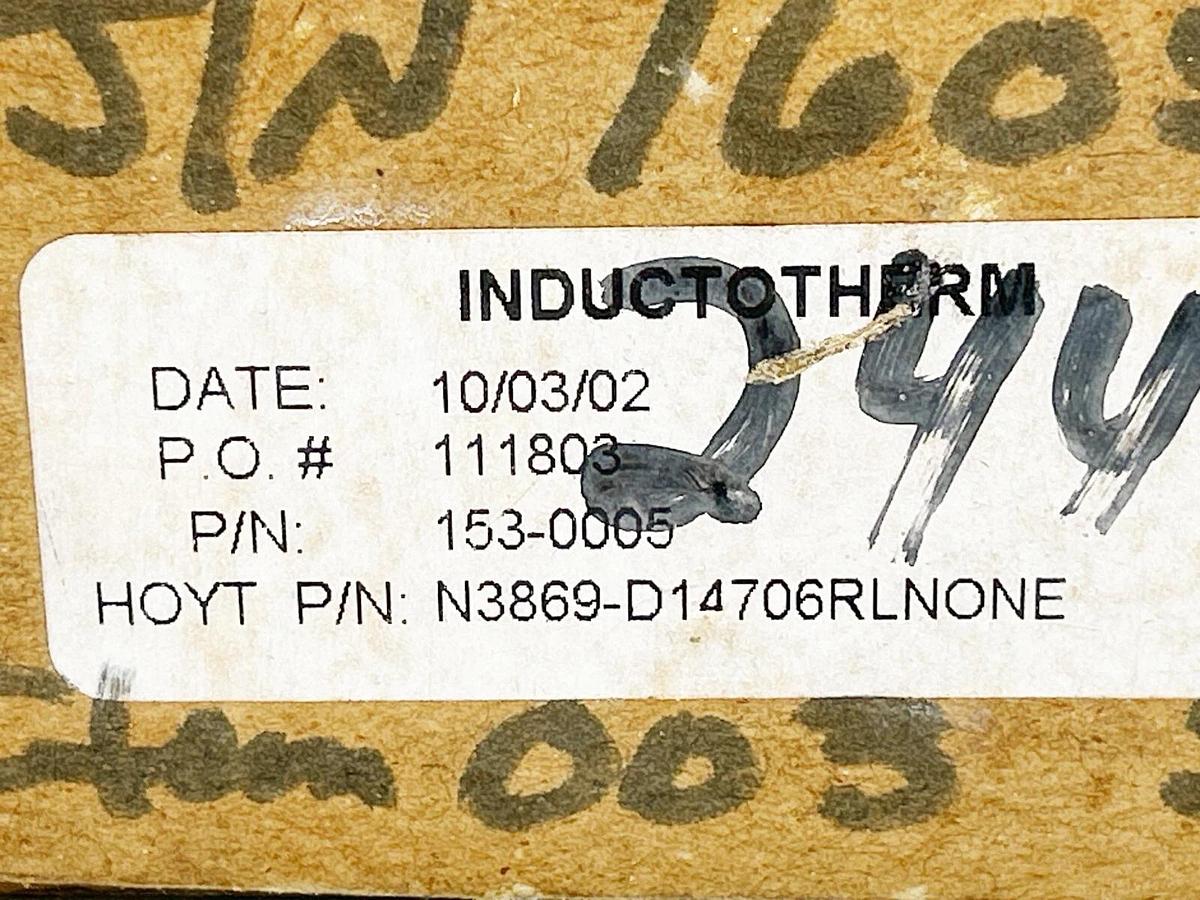 New Inductotherm 153-0005 Gauge 500 Kilowatt Max N3869-D14706RLNONE