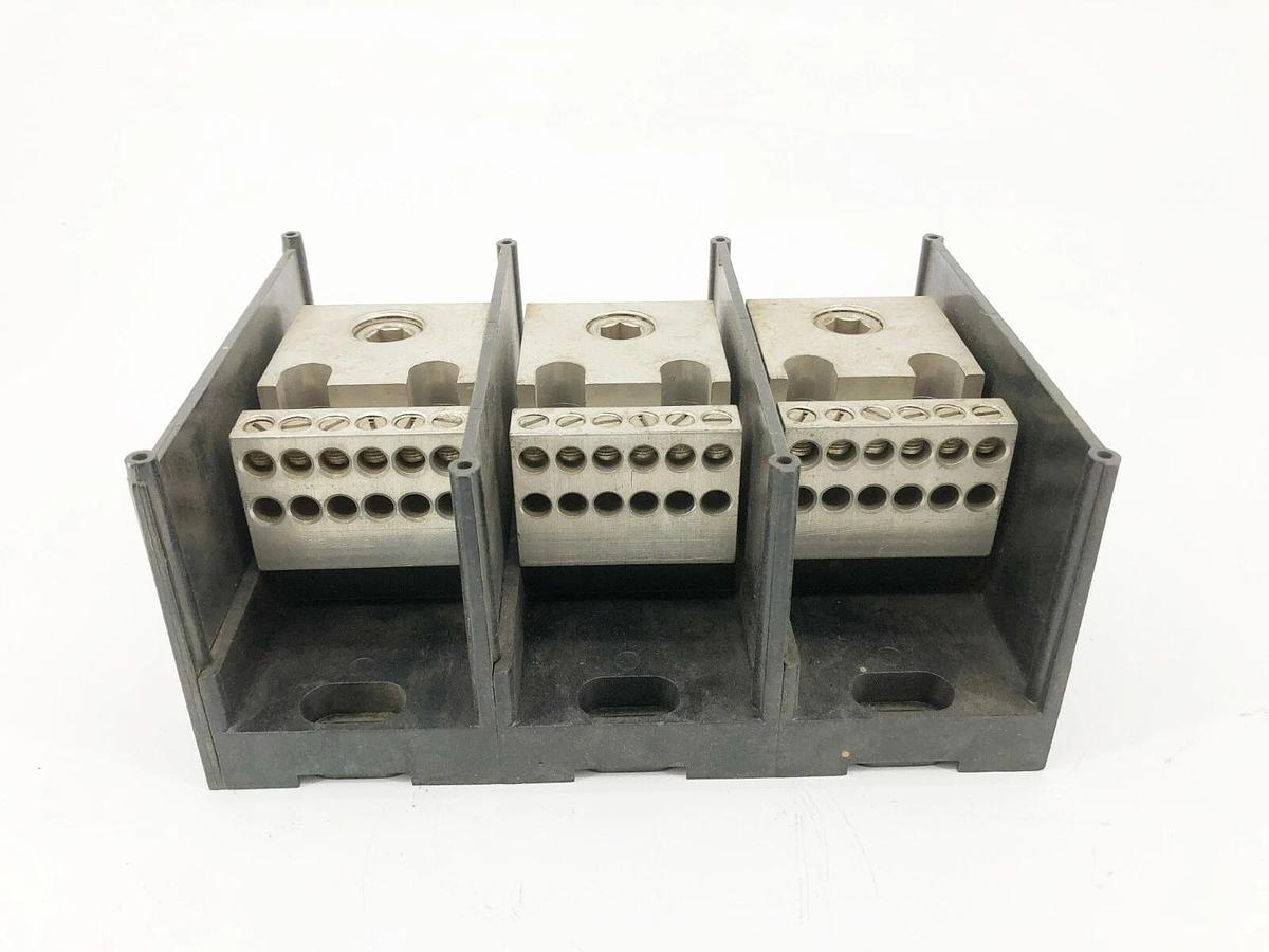New Gould 69083 Fuse Holder 600V 3P 500MCM-#4 x #4-#14