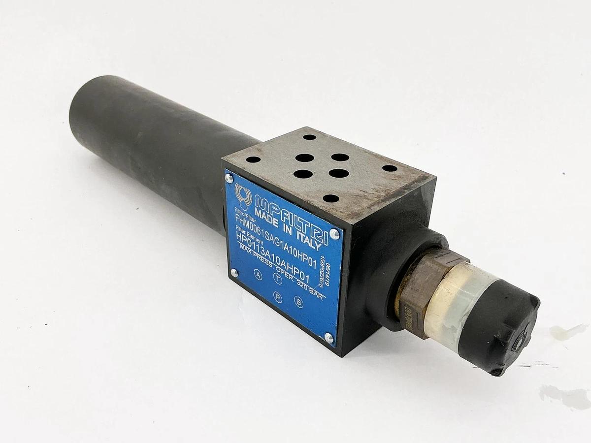 New MP Filtri FHM0061SAG1A10HP01 Hydraulic FIlter Valve Assembly HP0113A10AHP01