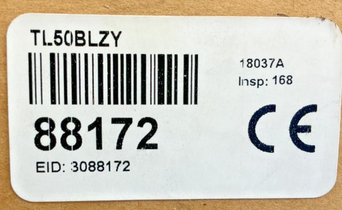 New Banner TL50BLZY Beacon Tower Light 1-Color Indicator 4-Wire 100/240VAC