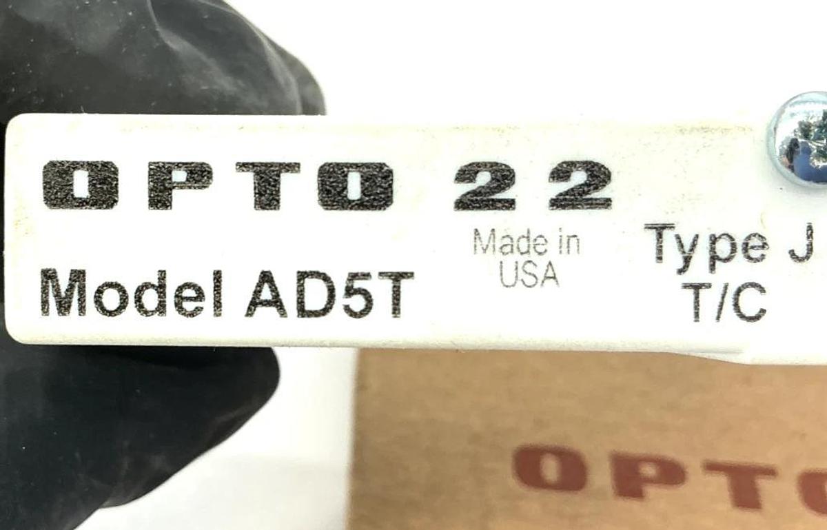 New OPTO 22 AD5T I/O Module J Thermocouple Res 12-Bit Type J