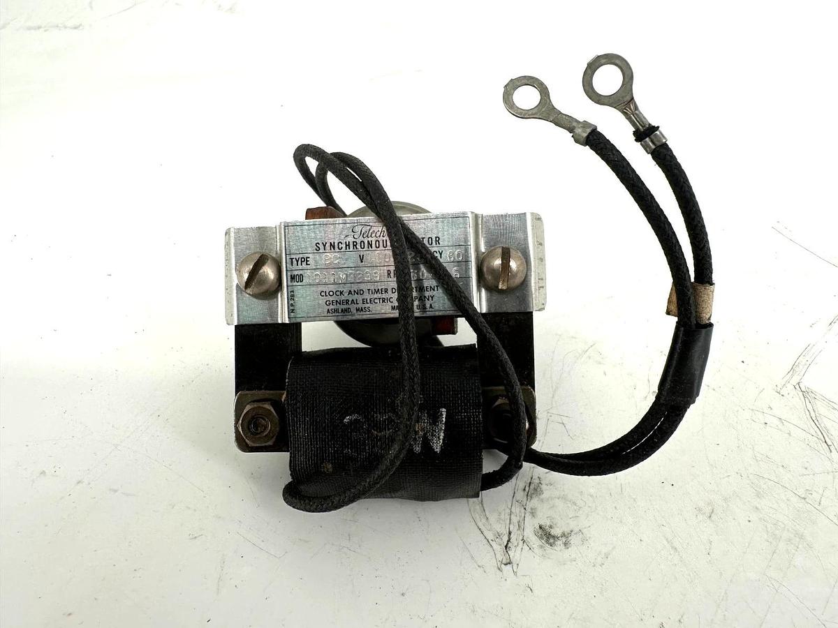 Used Telechron 1011M3239 Synchronous Motor Type BC 120V 60CY 60RPM