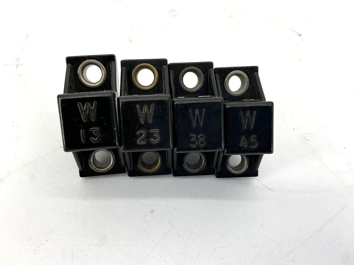 Used Random Assorted Lot of 5 Allen Bradley W13 W23 W38 W45 Heater Element