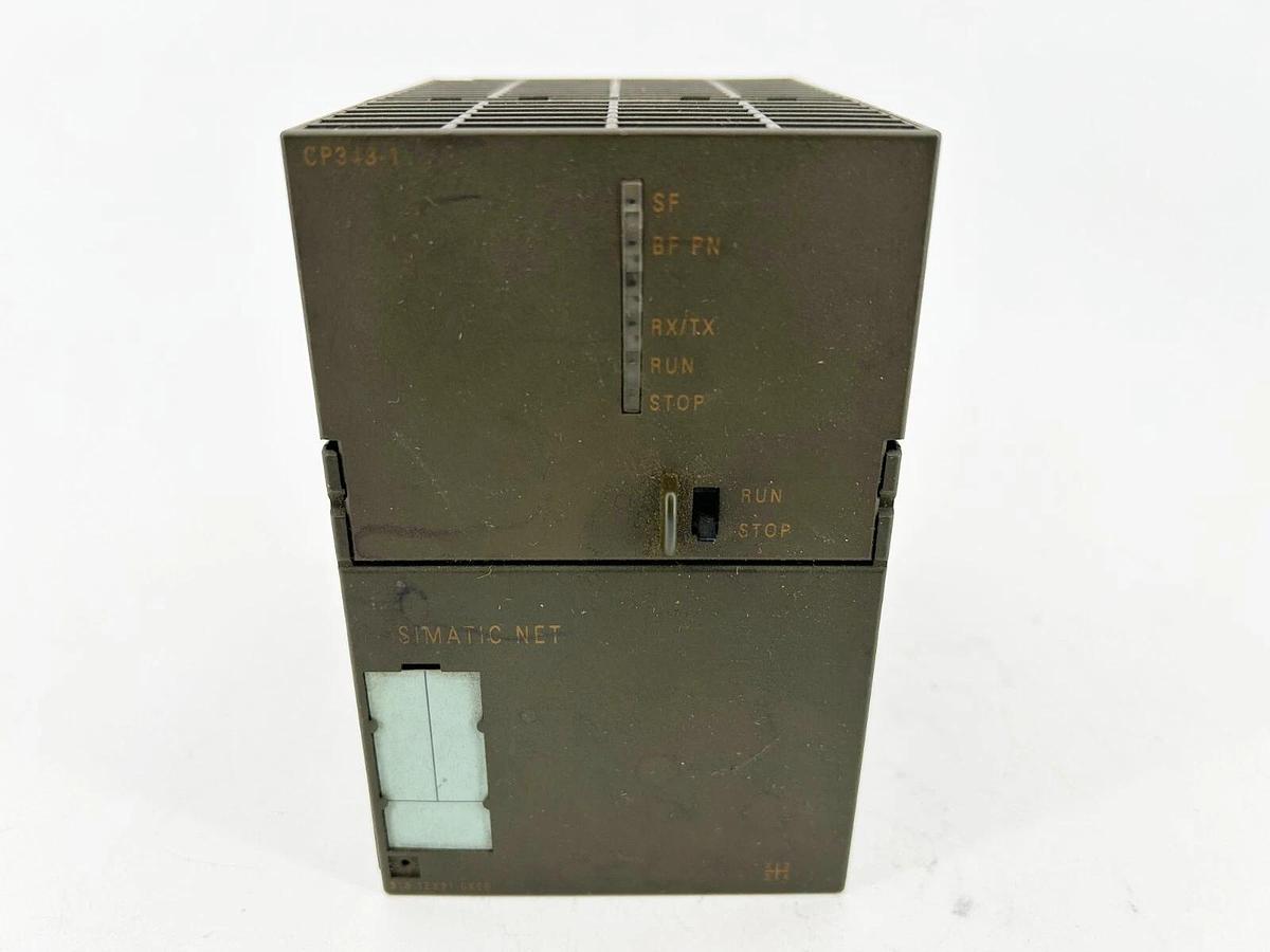 Used Siemens Simatic Net CP Industrial Ethernet 6GK7 343-1EX21-0XE0 DC25V 0.2A