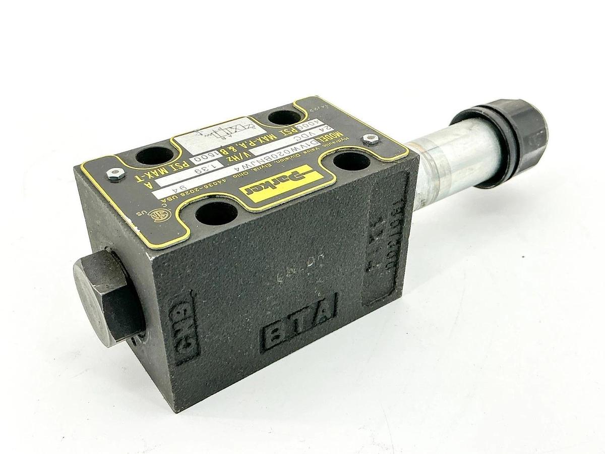 New Parker D1VW020BNJW4-94 Hydraulic Control Valve 4000PSI 24VDC 1.39A W/O Coil