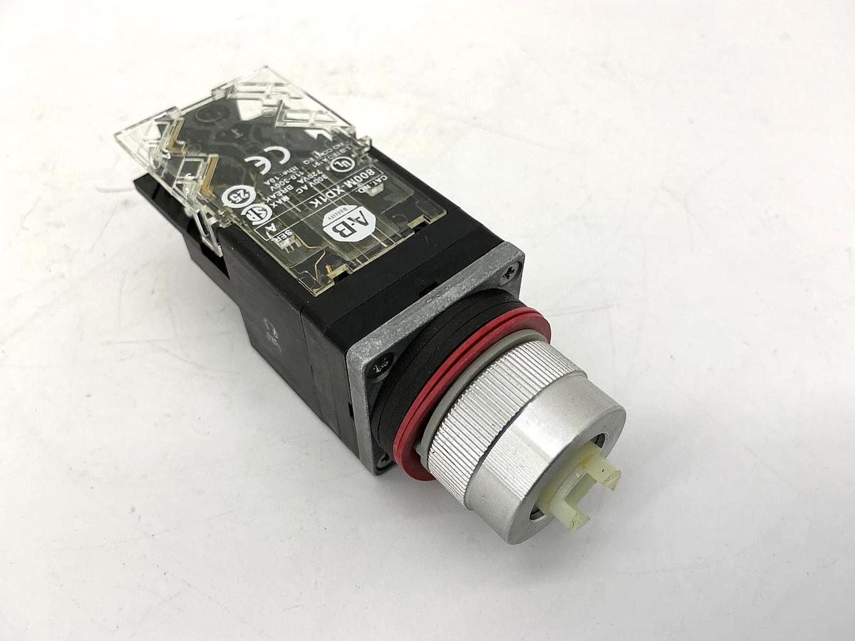 New Allen Bradley 800MR-HH2BLD1K Ser C Selector Switch Unit 2Pos 1NO