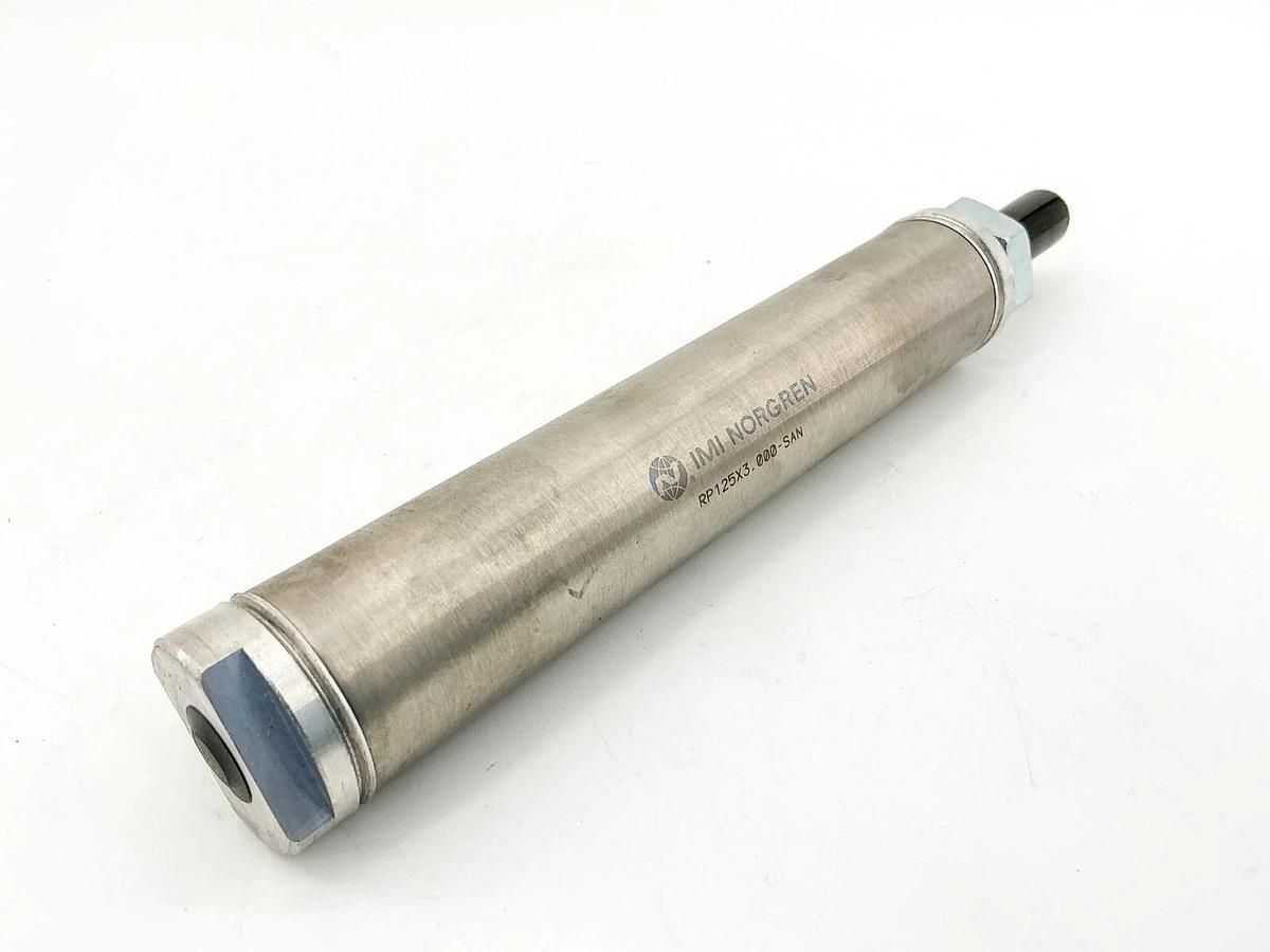 New IMI Norgren RP125X3.000-SAN Pneumatic Cylinder