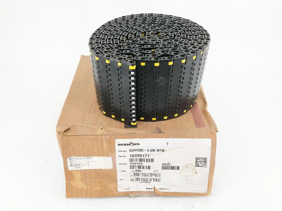 New Rexnord DUV8505-4.5IN MTW MatTop Chain 10 FT. 10399171