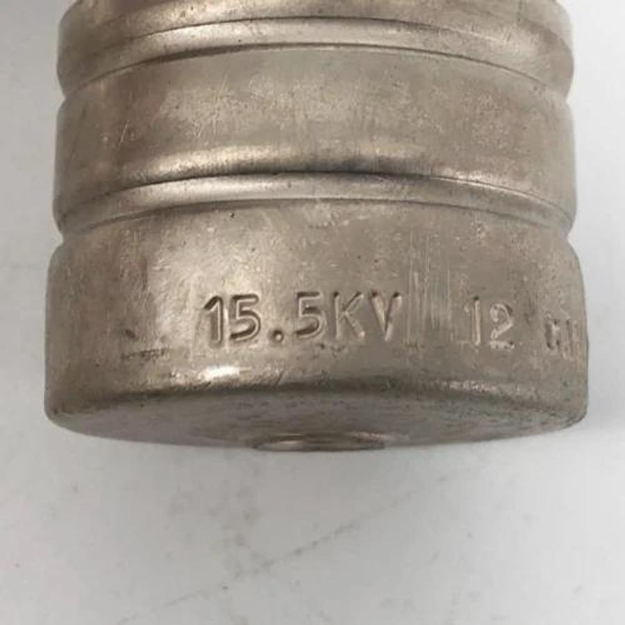 New Bussmann 15.5-CAVH-0.5E High Voltage Fuse 12" 15.5KV 0.5A - No Box