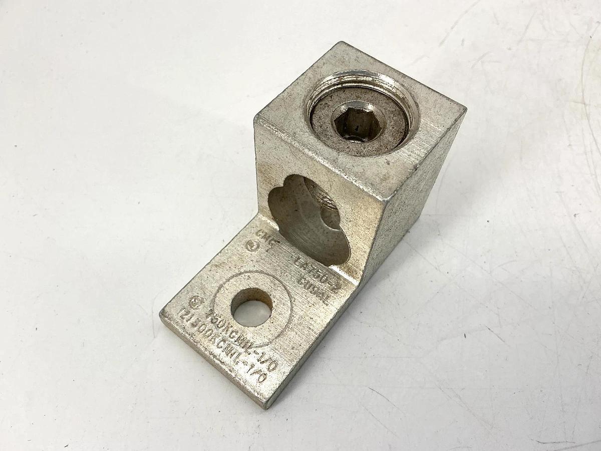 Used Lot of 2 CMC LA750-2 Terminal Lug 750KCMIL-1/0 121300KCMIL-1/0 CU9AL