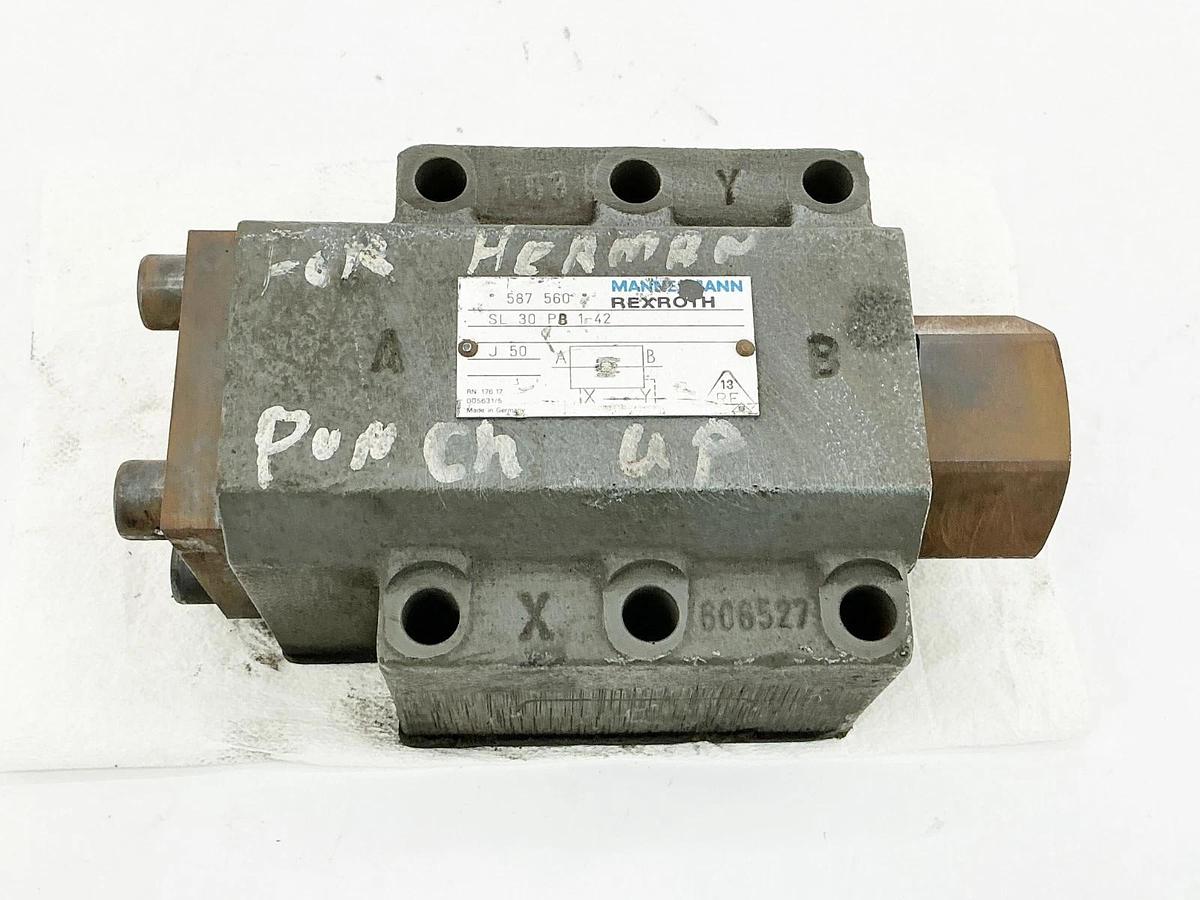 New Rexroth SL-30-PB-1-42 Check Valve 587 560 - No Box