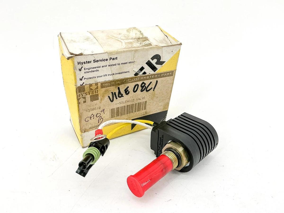New Hyster 1390610 Solenoid Valve 12V 12W