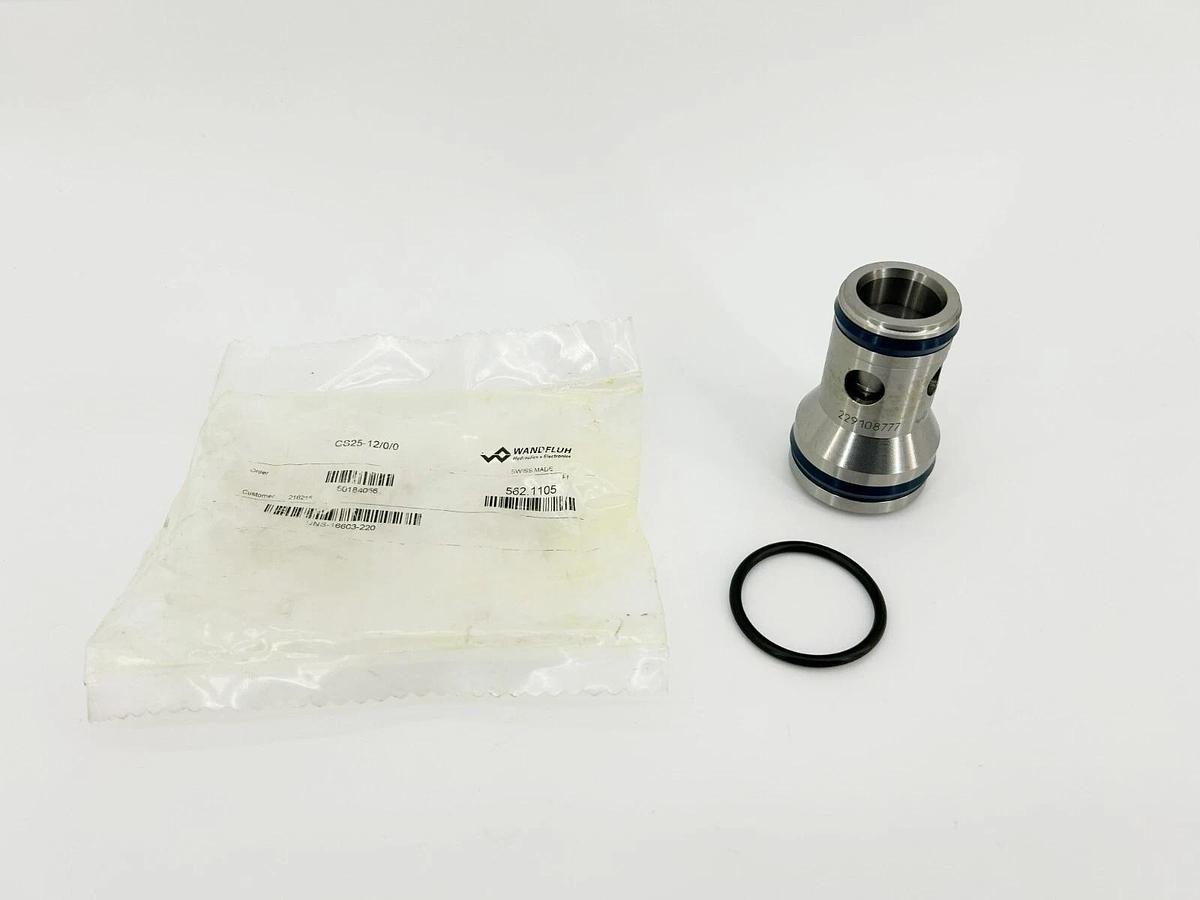 New Wandfluh 562.1105 2-Way Slip-In Cartridge Valve CS25-12/0/0, UNS-16603-220