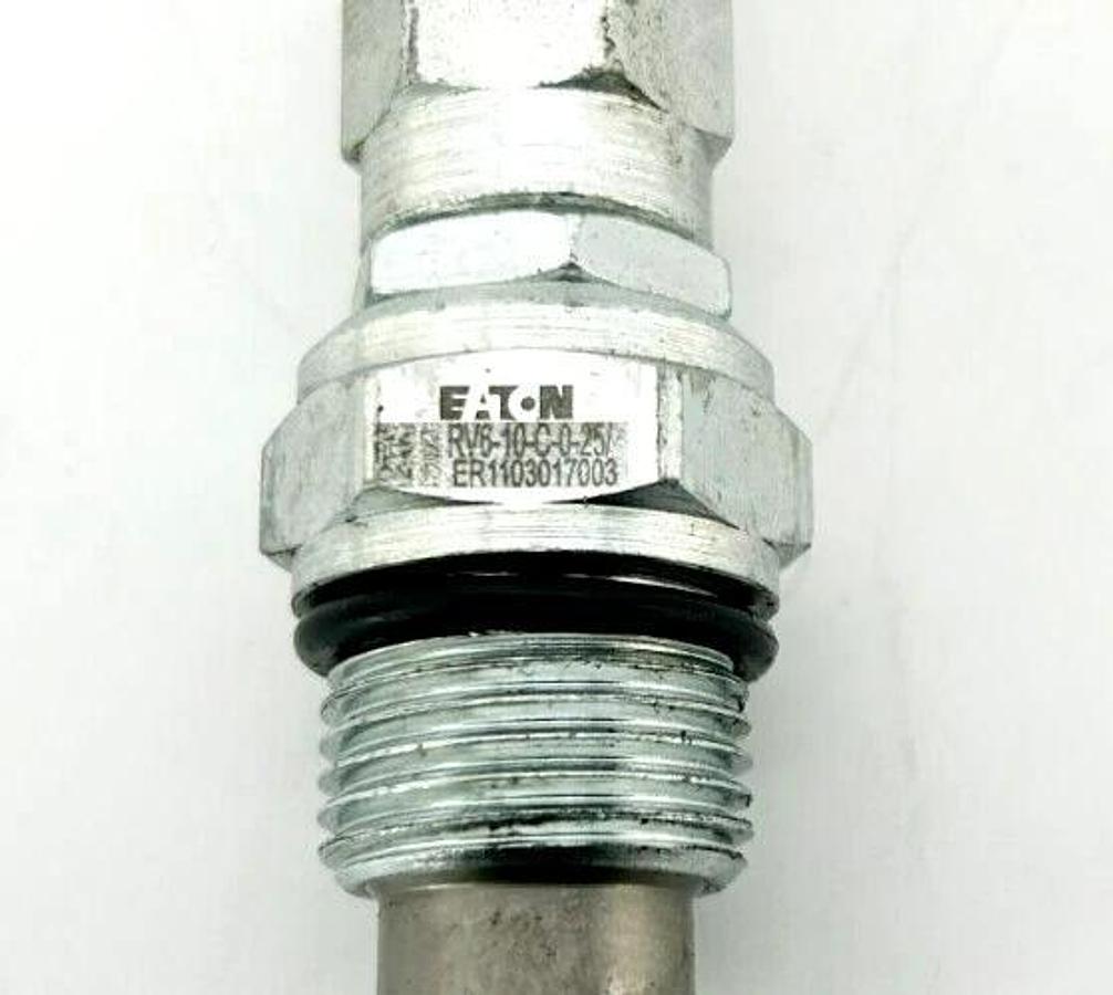 Used Eaton RV6-10-C-0-25 Pressure Relief Cartridge Valve