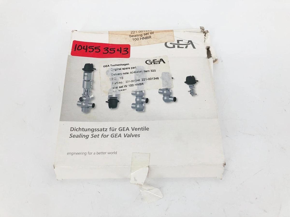 New GEA 221-001348 Sealing Set W 100 HNBR 4"
