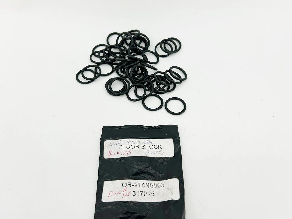 Lot of 50 New MFO OR-214N6003 O-Rings 1" ID 1-1/4" OD 1/8" C/S