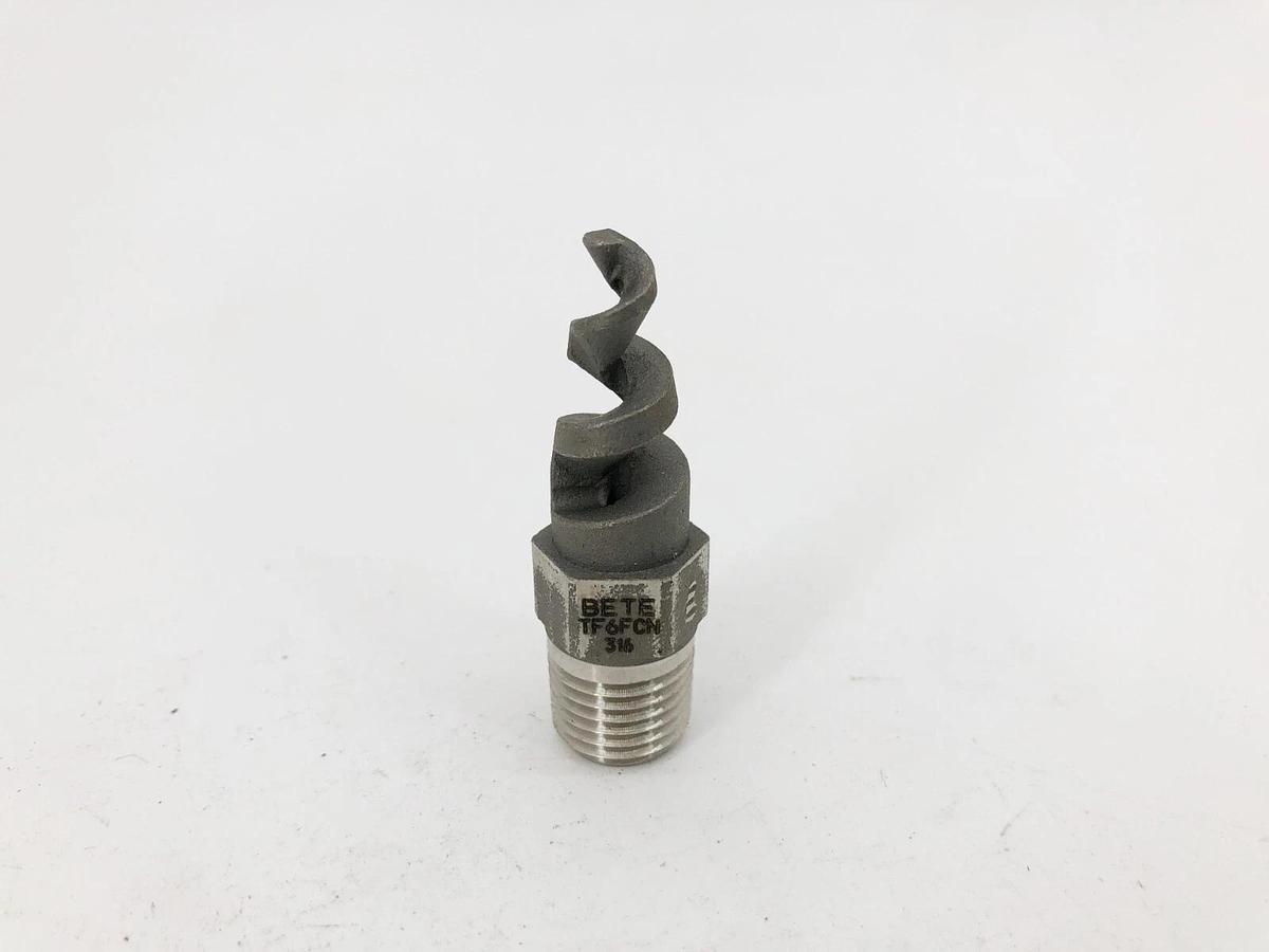 New Bete TF6FCN Tars 1/4" Full Cone Injector Nozzle 90° 316