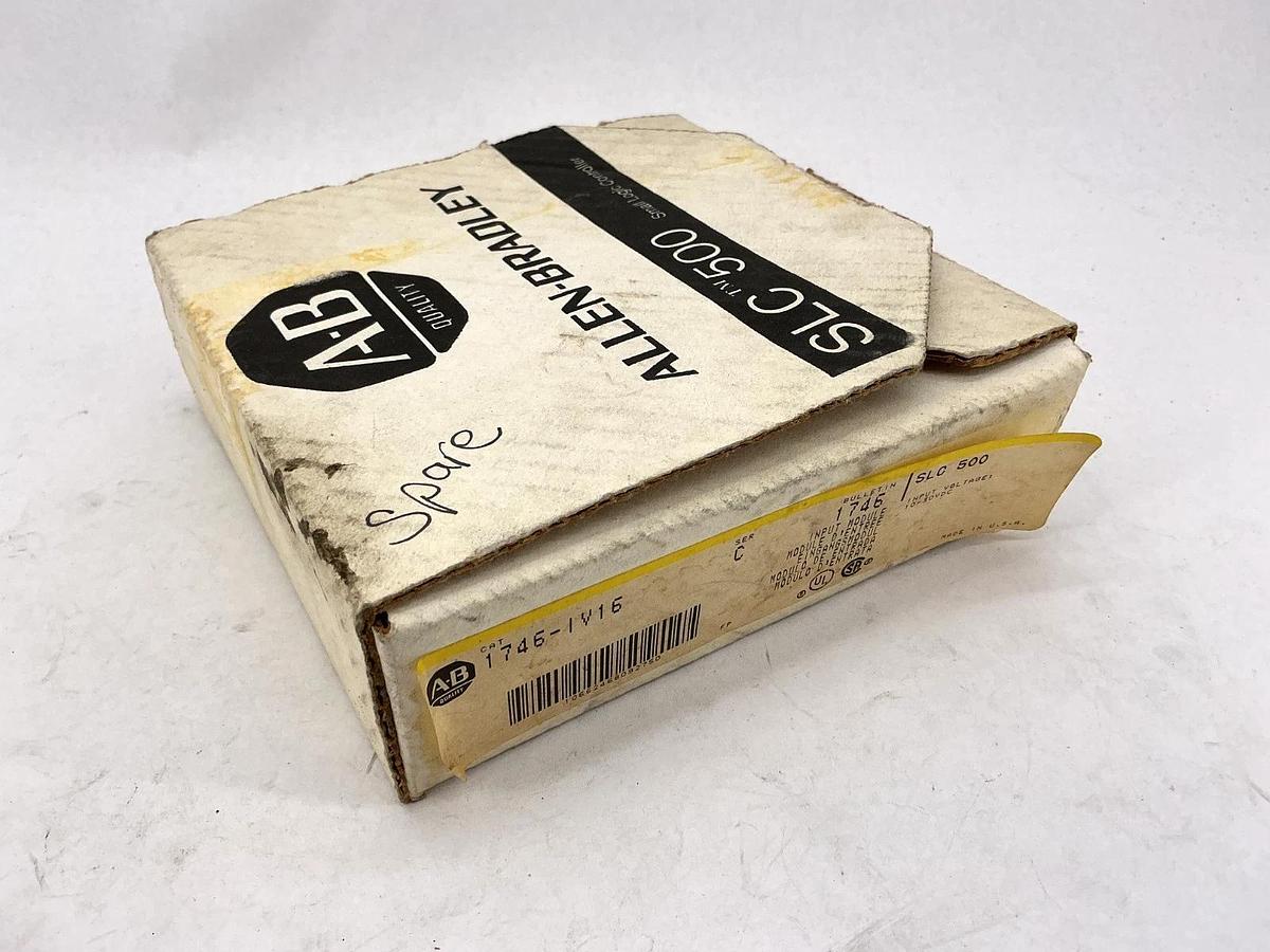 New Allen Bradley 1746-IV16 Ser C Input Module 16-Inputs 10/30VDC