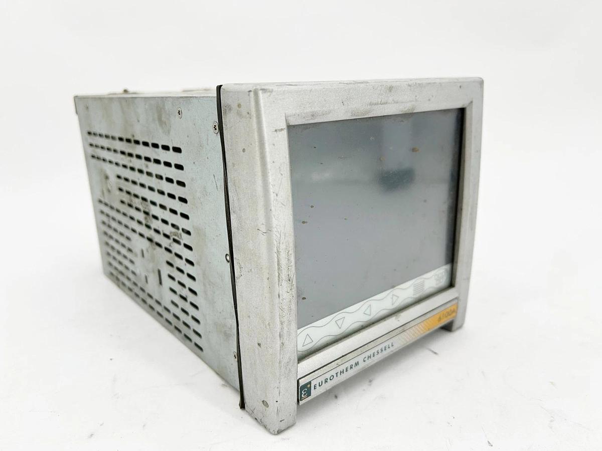 Used Eurotherm 6100A Paperless Graphic Recorder Full Color Touch Screen Display 300V
