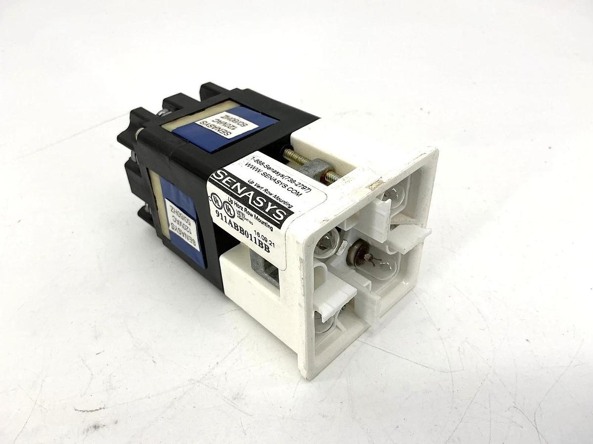 New Senasys 911ABB011BB Selector Switch Coil: 120VAC 50/60HZ MISSING KNOB No Box