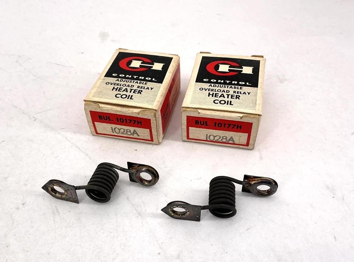 Lot of 2 New Cutler-Hammer 1028A Heater Coil for Adjustable Overload Relay