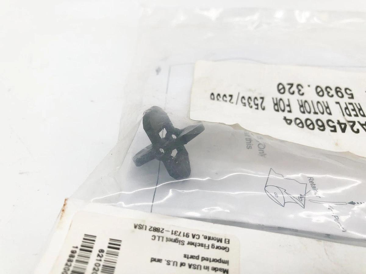 New GF Signet 3-2536.320-1 Rotor for 2535/2536 PVDF Black 198 820 052