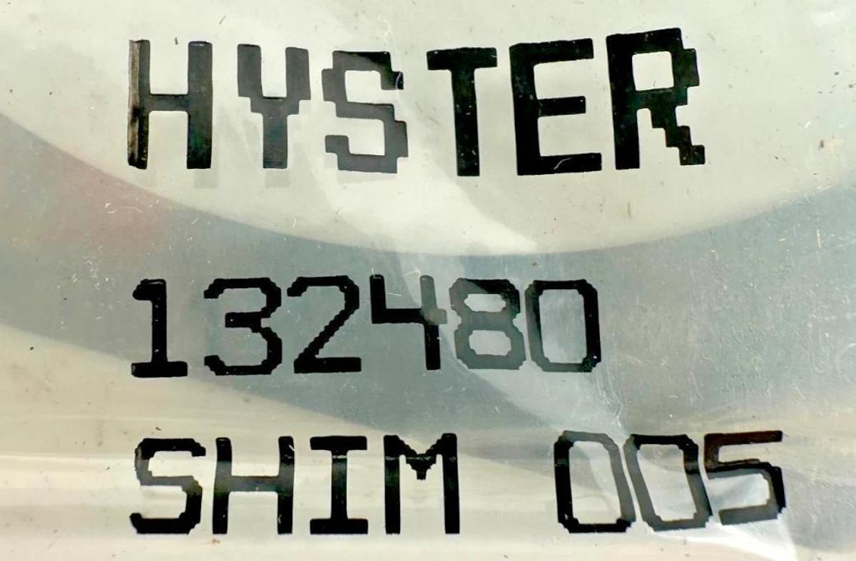 Lot of 2 New Hyster 132480 Shim 005 0132480