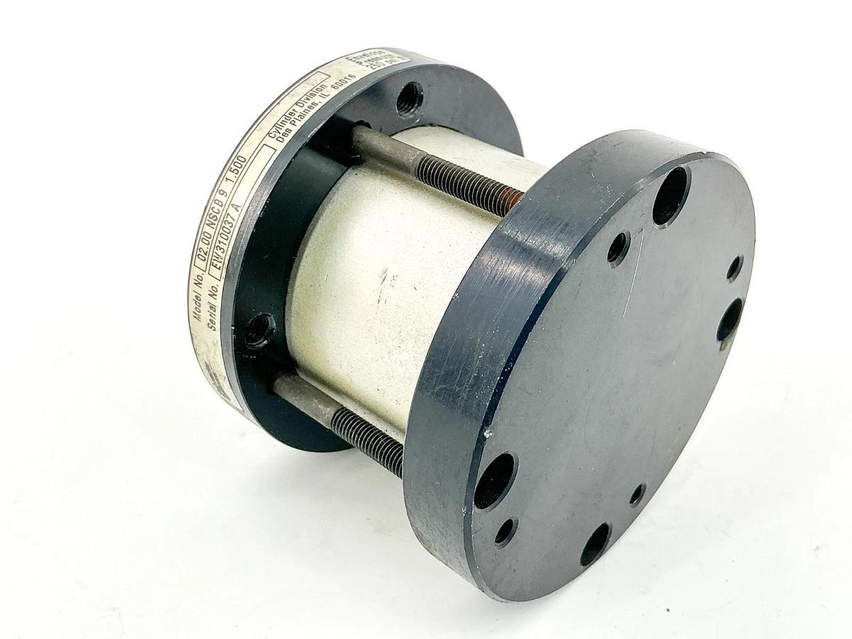 Used Schrader Bellows 02.00-NSCB9-1.500 Pneumatic Cylinder 250PSI