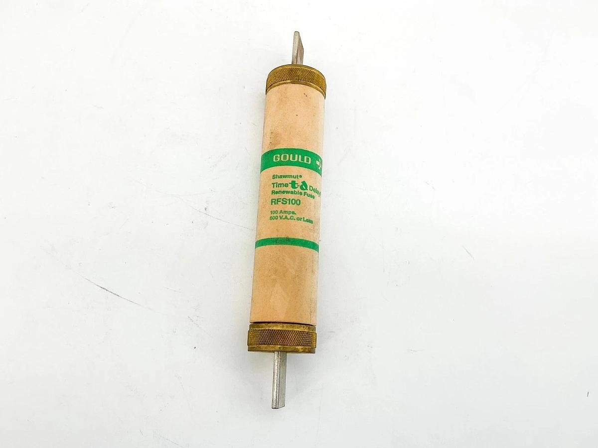 New Gould Shawmut RFS100 Renewable Fuse 100A 600V - No Box