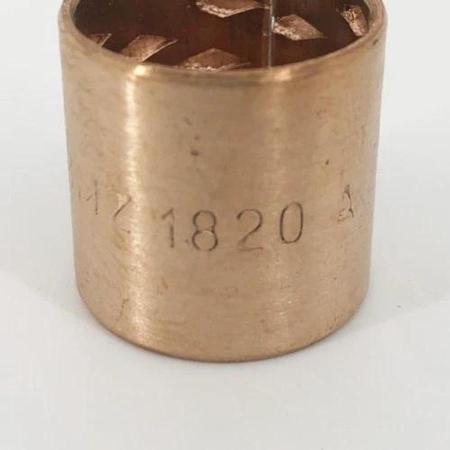 Lot of 8 New BRO-MET BMZ-1820 Bronze Slide Bearings 18/20x20 mm - No Box