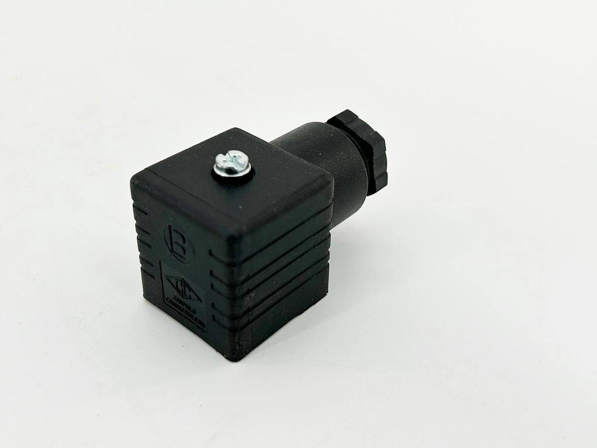 New Lot of 4 Canfield 51001090000 Solenoid Connector 2 Pin + Ground