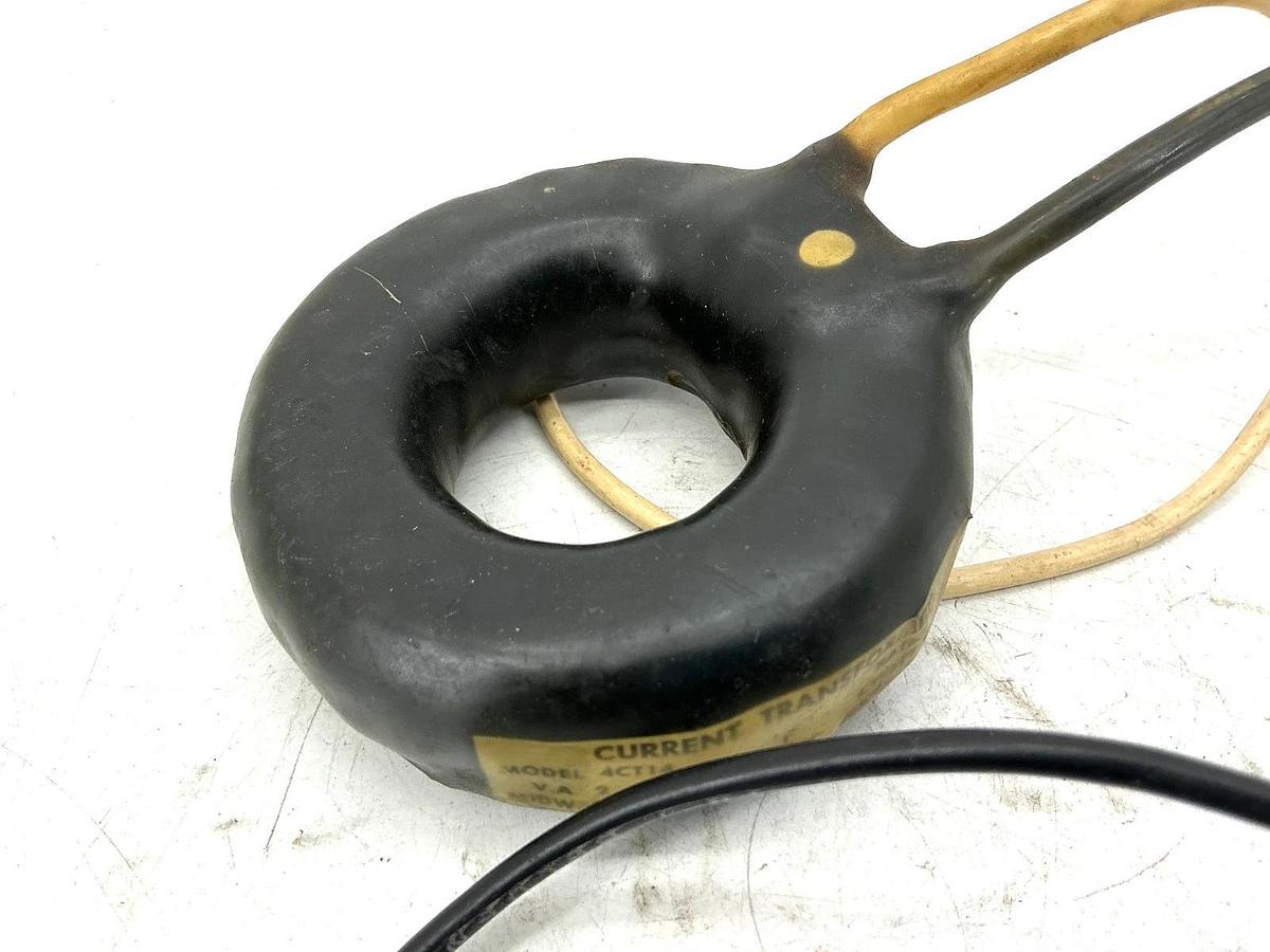Used Midwest Electric 4CT14 Current Transformers 2-Wire Ratio 400/5 Cycles 25-400 2VA
