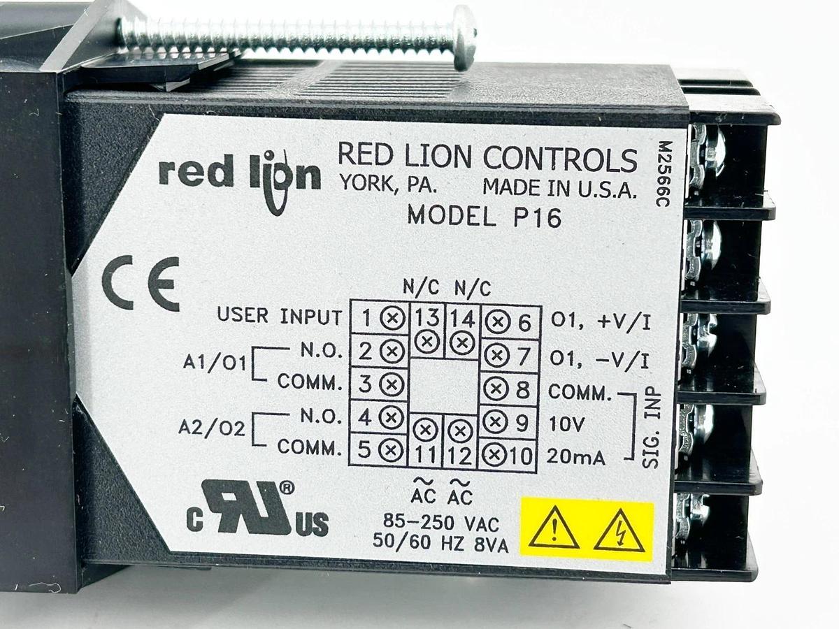 New Red Lion Controls P1641100 Process Control Unit 1/16Din 2 Alarms - No Box