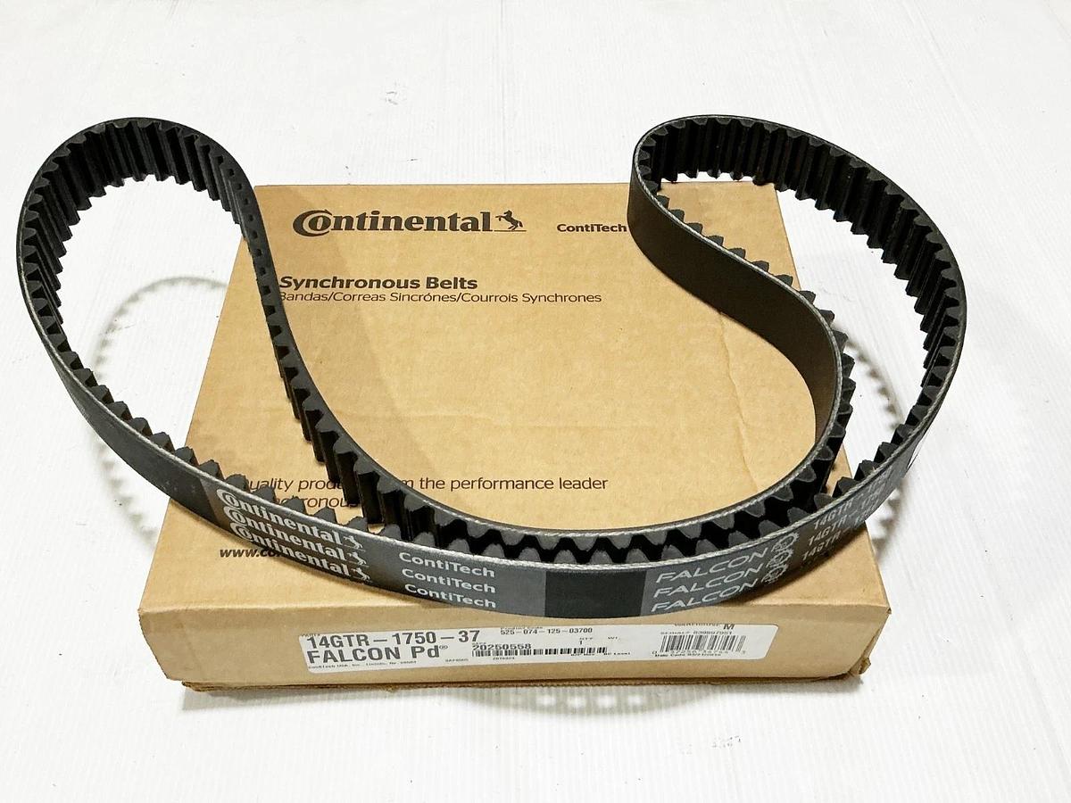 New Continental 14GTR-1750-37 Synchronous Belt 14MM Pitch 125T 1750MM 37MM Width