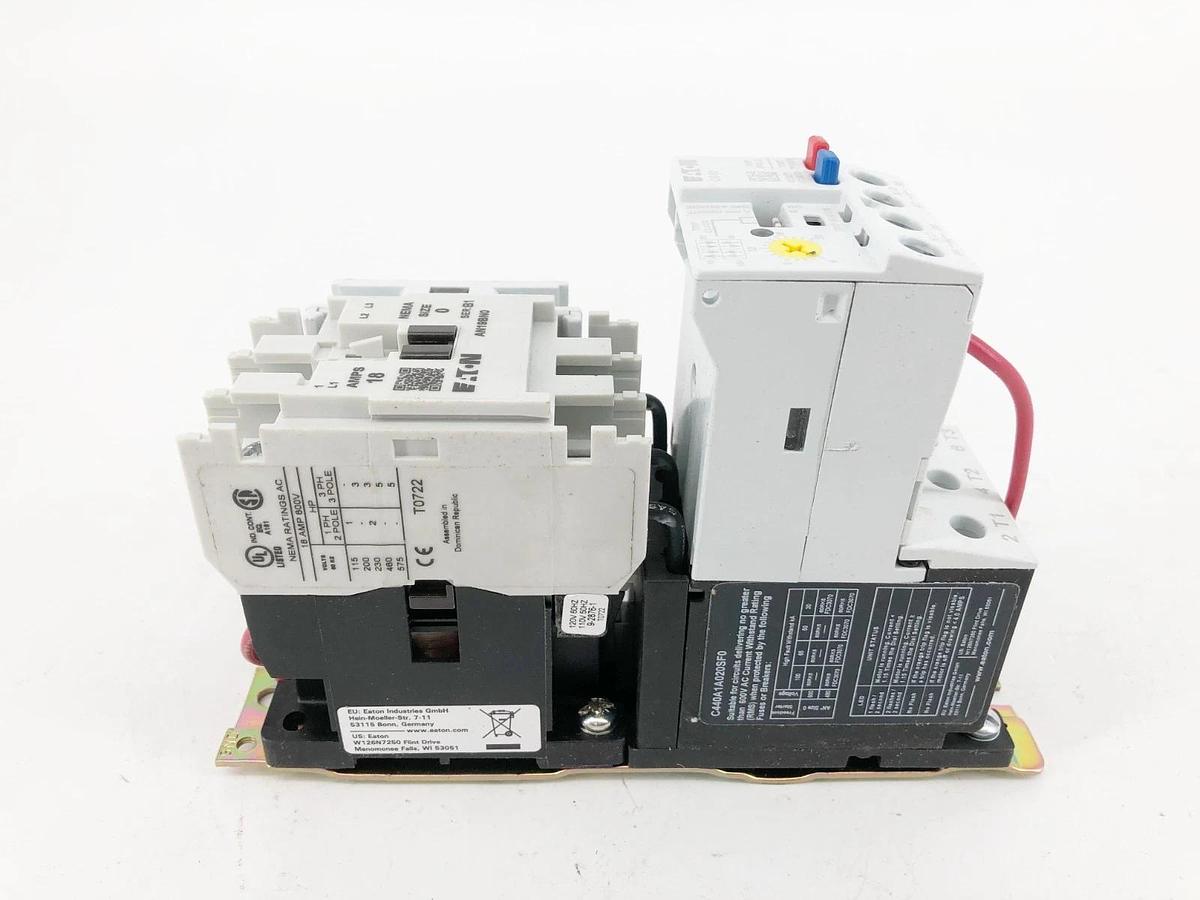 New Eaton AN19BN0A5E020 Solid State Overload Relay 4-20A 120V Size 0 6LDD9