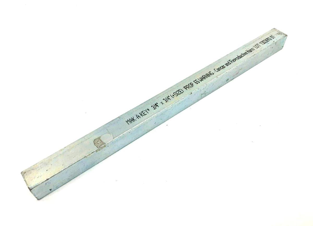 New Mak-A-Key 3/4" x 3/4" x 12" Key Stock