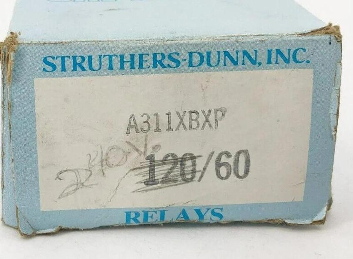 New Struthers-Dunn A311XBXP Power Relay 240V 60Hz