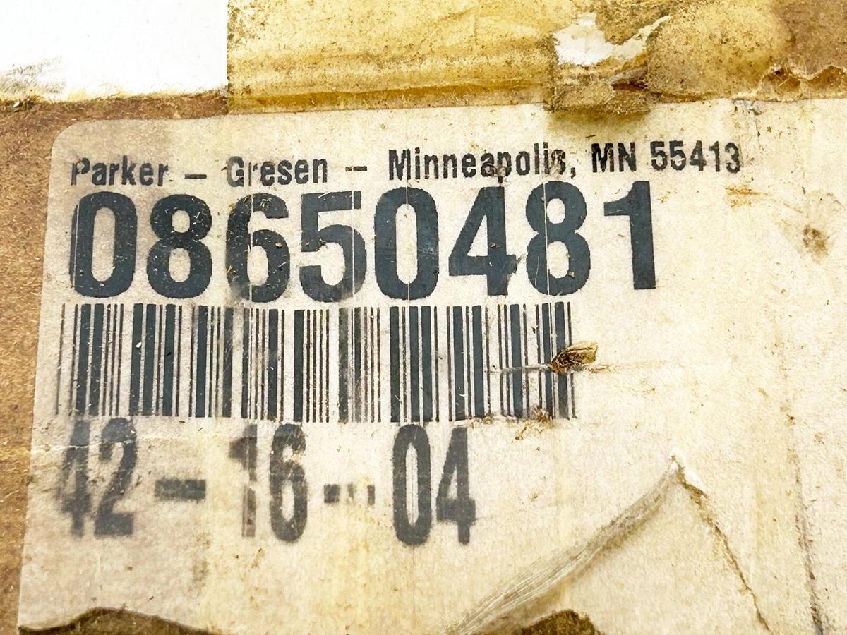 Used Parker Gresen 08650481 Hydraulic Valve Work Section 42-16-04