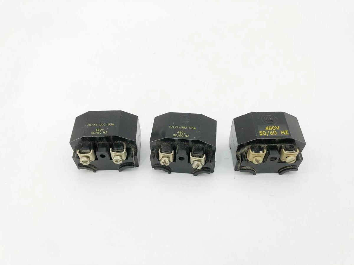 Used Lot of 3 AB Allen Bradley 40171-002-03 Transformer Modules 480VAC 50/60Hz