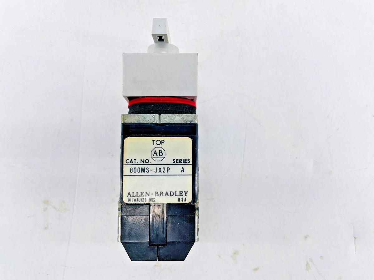 Lot of 2 New Allen Bradley 800MS-JG2PBS Selector Switch 3 POS Black 800MS-JX2P