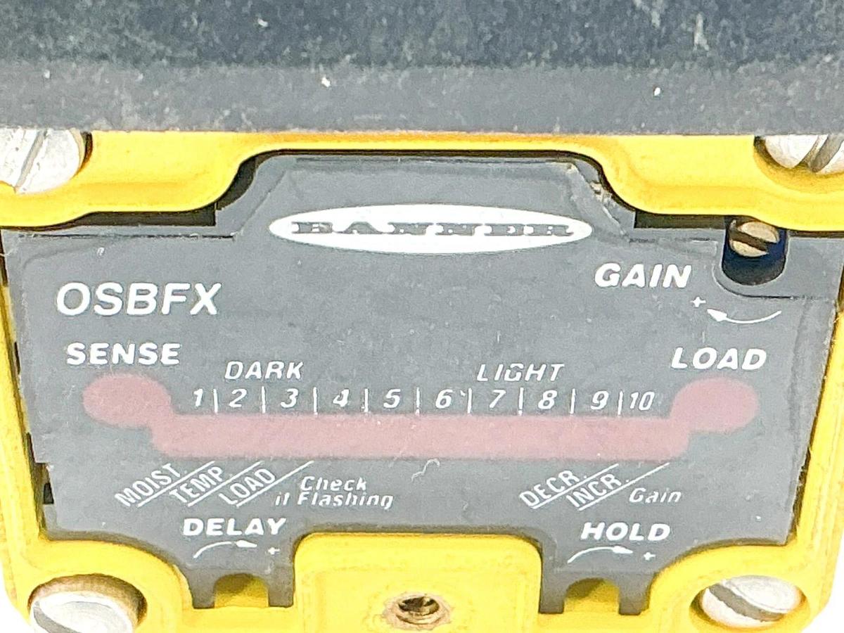 Used Banner Engineering OSBFX Omni-Beam Sensor Head 27072